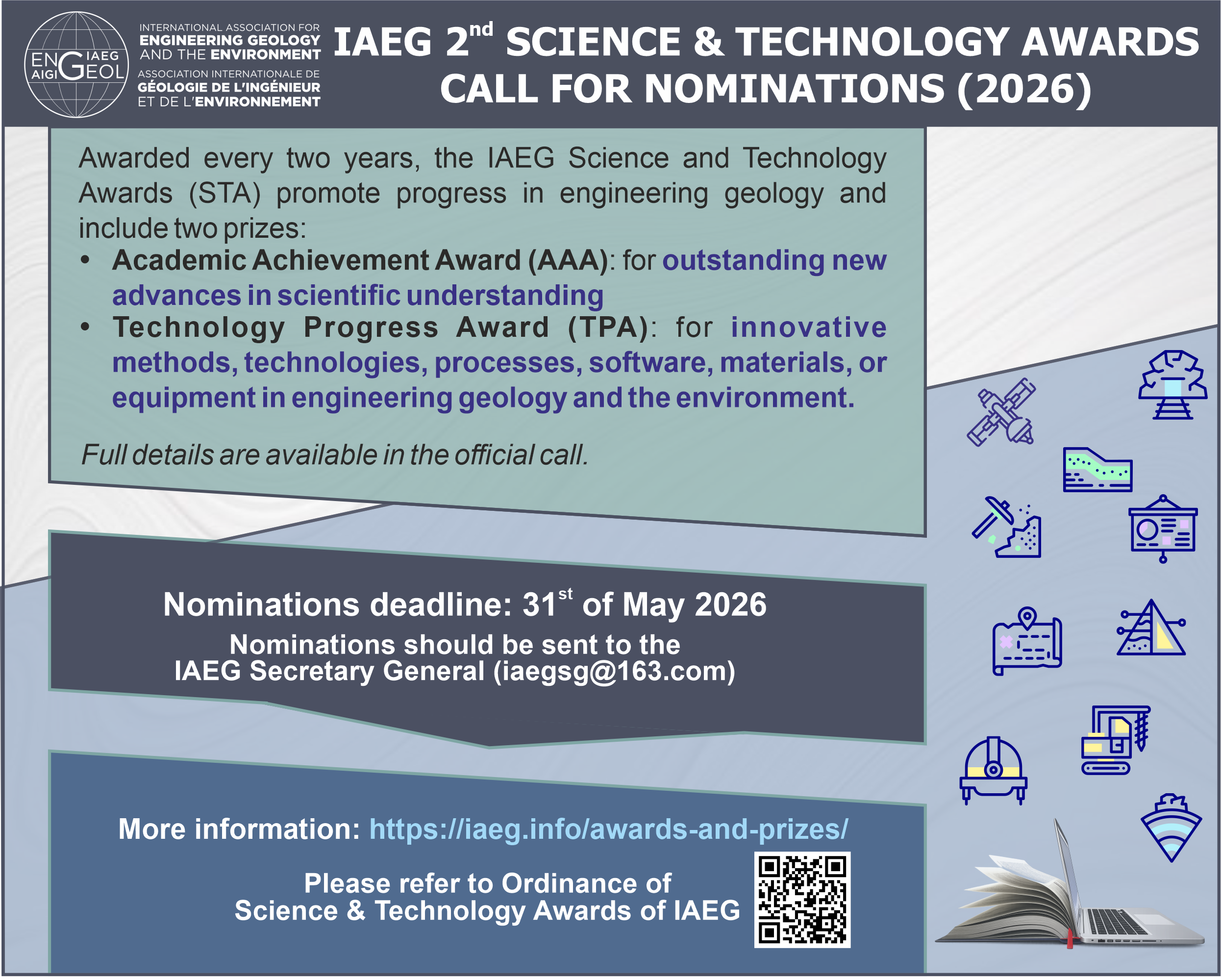 Science and Technology Awards Call for Nomination 2026