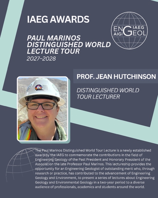 Announcement of Winner for 2026 Paul Marinos Distinguished World Lecture Tour